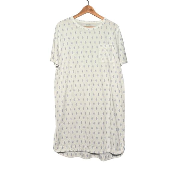 Lot of 3 Women’s Sleepwear Sz. Medium Haven Well Within & Garnet Hill Nightgowns - Picture 4 of 16